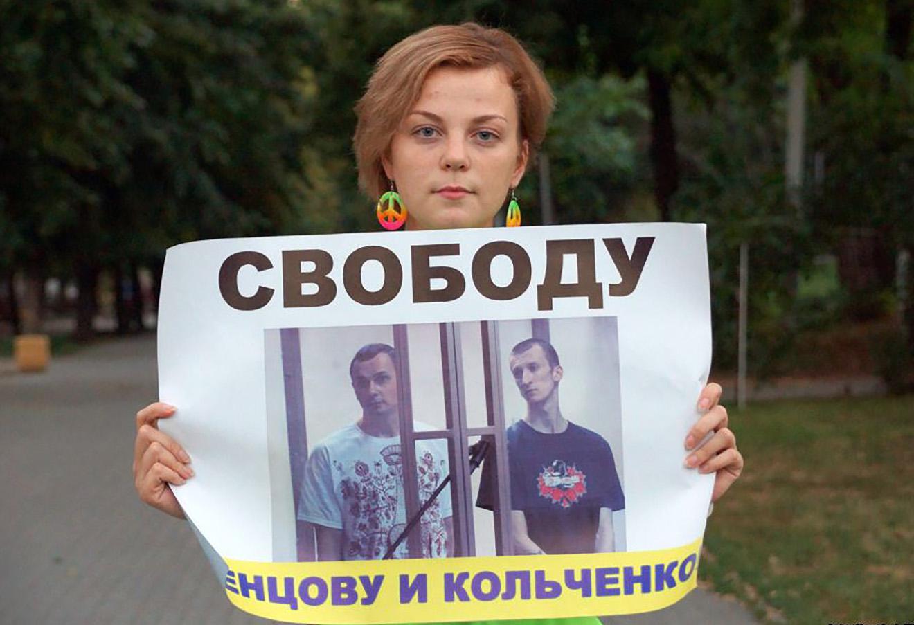 VRIJHEID voor Sentsov en Koltsjenko
